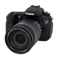 Canon Eos 60D 18-200 mm 4K DSLR Dijital Fotoğraf Makinesi Siyah