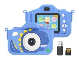 Hallow X13S Mini Full HD Kompakt Dijital Fotoğraf Makinesi Mavi