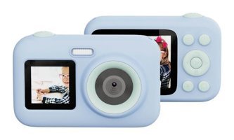 Hallow D12375Bl Mini Full HD Kompakt Dijital Fotoğraf Makinesi Açık Mavi