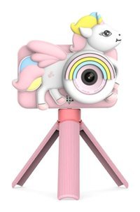 Tuomeng Küçük Canavar Mini Full HD Kompakt Dijital Fotoğraf Makinesi Pembe