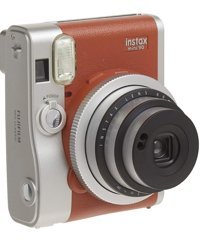 Fujifilm Instax Mini 90 Şipşak Mini Full HD Kompakt Dijital Fotoğraf Makinesi Kahverengi