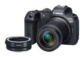 Canon Eos R7 18-150 mm 4K DSLR Dijital Fotoğraf Makinesi Siyah