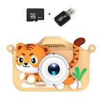 Tuomeng Küçük Kaplan Mini Full HD Kompakt Dijital Fotoğraf Makinesi Sarı