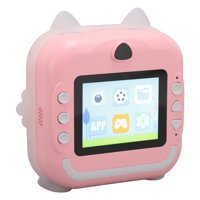 Generic Sevimli Kedi 2.4 inç Mini Full HD Kompakt Dijital Fotoğraf Makinesi Pembe