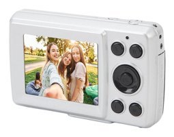 Cuifati 2.4 inç Mini Full HD 16 MP Kompakt Dijital Fotoğraf Makinesi Gümüş