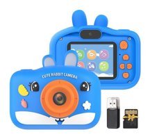 Vkemall Sevimli Yunus Mini Full HD Kompakt Dijital Fotoğraf Makinesi Mavi
