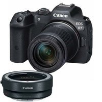 Canon Eos R7 18-150 mm 4K Aynasız Dijital Fotoğraf Makinesi Siyah