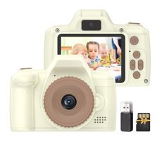 Hallow H10 Mini Full HD Kompakt Dijital Fotoğraf Makinesi Bej