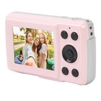 Cuifati 2.4 inç Mini Full HD 16 MP Kompakt Dijital Fotoğraf Makinesi Pembe