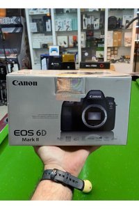 Canon Eos 6D Mark2 Body 24-70 mm 4K DSLR Dijital Fotoğraf Makinesi Siyah