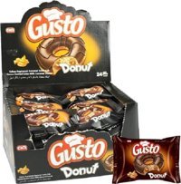 Cici Gusto Donut Karamelli Kek 24x40 gr