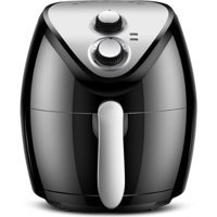 Kkmoon Airfryer 5.5 lt Yağsız Siyah Sıcak Hava Fritözü