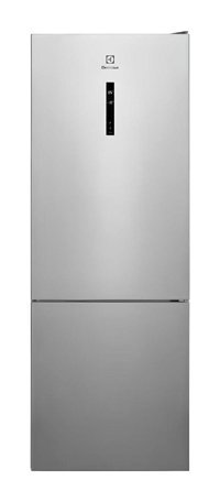 Electrolux LNT6ME46X3 Çift Kapılı No Frost E 481 lt Klasik Gri Alttan Donduruculu Kombi Tipi Buzdolabı