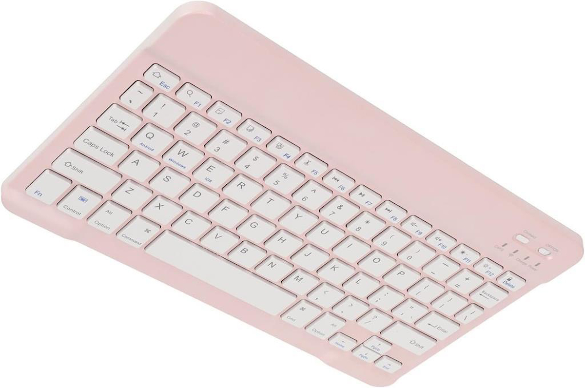 Tcl Nxtpaper 10S Türkçe Q Wireless 78 Tuşlu White Kablosuz Pembe Normal Klavye