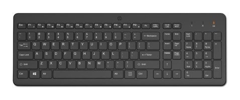 Hp 220 805T2Aa Türkçe Q Wireless 104 Tuşlu Black Kablosuz Siyah Normal Klavye
