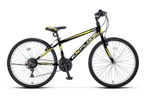 Ümit Explorer 26 Jant 21 Vites Dağ Bisikleti Siyah-Sarı