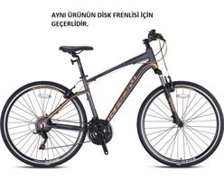 Kron Tx 75 28 Jant 21 Vites Şehir / Tur Bisikleti Gri 2021
