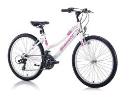 Bianchi Bella 24 Jant 21 Vites Şehir / Tur Bisikleti Beyaz-Pembe-Siyah