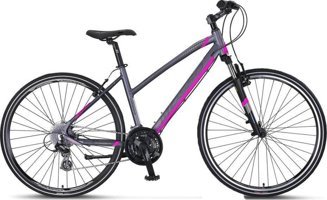 Mosso Legarda 2321 28 Jant Şehir / Tur Bisikleti Antrasit-Pembe