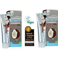 Splat Biomed Hindistan Cevizli Organik Florürsüz Diş Macunu 2x100 ml