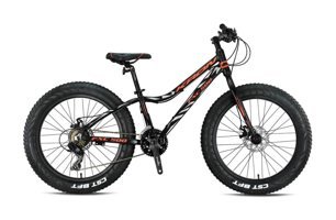 Kron Fxc 500 24 Jant 7 Vites Dağ Bisikleti Gri-Siyah-Turuncu