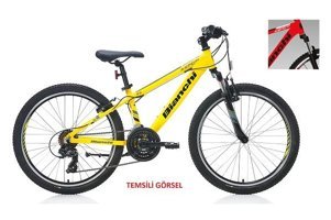 Bianchi Aspid 24 Jant 21 Vites Dağ Bisikleti Beyaz-Kırmızı-Siyah