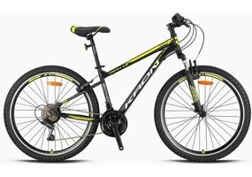 Kron Vortex 4.0 27.5 Jant 21 Vites Dağ Bisikleti Gri-Sarı-Siyah 26'