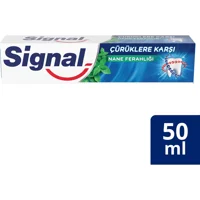 Signal Çürüklere Karşı Naneli Florürlü Diş Macunu 50 ml