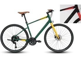 Carraro Sportive 328C 28 Jant 18 Vites Amortisörlü Şehir / Tur Bisikleti Kırmızı-Siyah