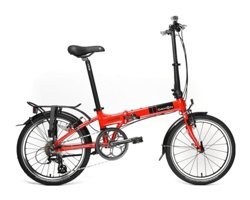 Dahon D8 26 Jant 21 Vites Katlanır Şehir / Tur Bisikleti Kırmızı
