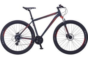 Salcano Astro 27.5 Jant 24 Vites Dağ Bisikleti Kırmızı-Siyah