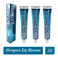 Biancoril Micro Granules Naneli Florürlü Diş Macunu 3x75 ml