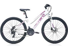Carraro Force 621 26 Jant 21 Vites Dağ Bisikleti Beyaz-Mor-Siyah