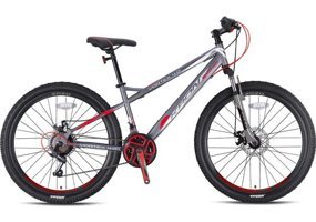 Kron Vortex 4.0 24 Jant 21 Vites Dağ Bisikleti Kırmızı