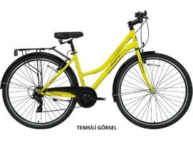 Bisan Smile 26 Jant 21 Vites Şehir / Tur Bisikleti Mavi-Siyah