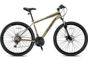 Kron Nomad 4.0 28 Jant 21 Vites Şehir / Tur Bisikleti Kırmızı-Yeşil