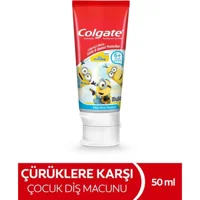 Colgate Minions Hafif Nane Aromalı Florürlü Diş Macunu 50 ml