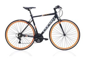 Corelli Fit Zero 28 Jant 21 Vites Şehir / Tur Bisikleti Gri-Turuncu