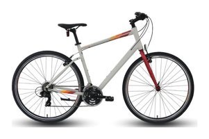 Carraro Sportive 321 28 Jant 21 Vites Amortisörlü Şehir / Tur Bisikleti Kırmızı-Turuncu