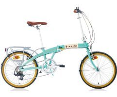 Bianchi Folding Vintage 26 Jant 21 Vites Katlanır Şehir / Tur Bisikleti Krem