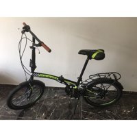 Daafu Rd 1100 20 Jant 7 Vites Katlanır Şehir / Tur Bisikleti Antrasit-Siyah