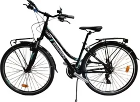Bianchi Travel 505 28 Jant 21 Vites Şehir / Tur Bisikleti Siyah-Turkuaz