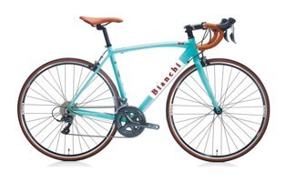 Bianchi SLR Retro Claris 28 Jant 16 Vites Amortisörlü Şehir / Tur Bisikleti Mavi-Turuncu