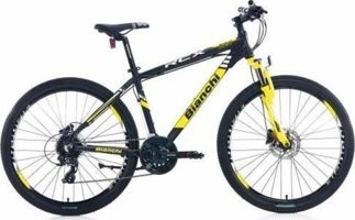 Bianchi Rcx 526 26 Jant 24 Vites Dağ Bisikleti Beyaz-Sarı-Siyah