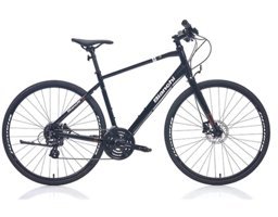 Bianchi T0010 495h 28 Jant 24 Vites Şehir / Tur Bisikleti Siyah-Turuncu
