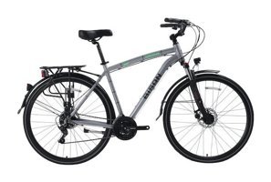 Bisan Comfortline 26 Jant 21 Vites Şehir / Tur Bisikleti Gri-Yeşil