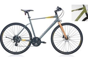 Carraro Sportive 324 24 Vites Dağ Bisikleti Gri-Siyah-Yeşil