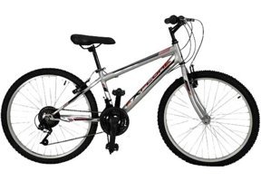 Ümit Explorer 24 Jant 21 Vites Dağ Bisikleti Gri-Kırmızı