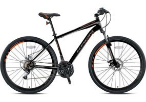 Kron Nomad 4.0 28 Jant 21 Vites Şehir / Tur Bisikleti Siyah-Turuncu