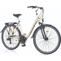 Corelli Mocha Shimano Stef 500 28 Jant 21 Vites Şehir / Tur Bisikleti Krem